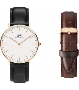 Daniel Wellington Classic Sheffield 36mm + Bristol ремешок